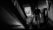 Psycho (1960)Anthony Perkins, painting and stairs